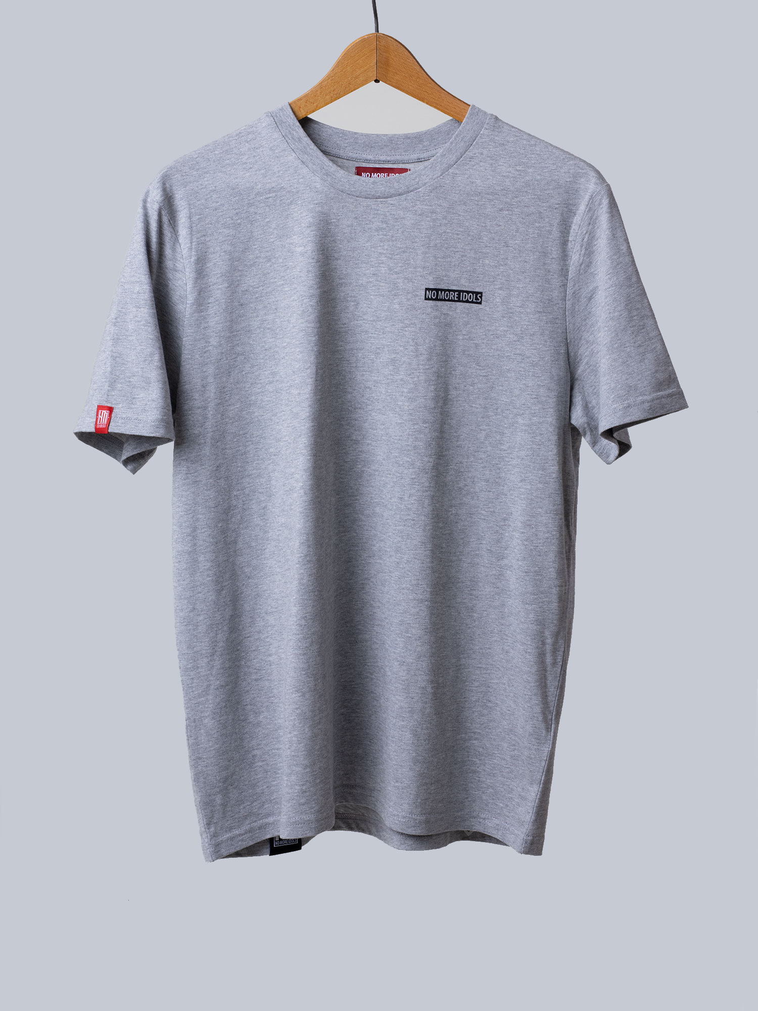 CAMISETA GRIS BELIEVER NEGRO - Imagen 2