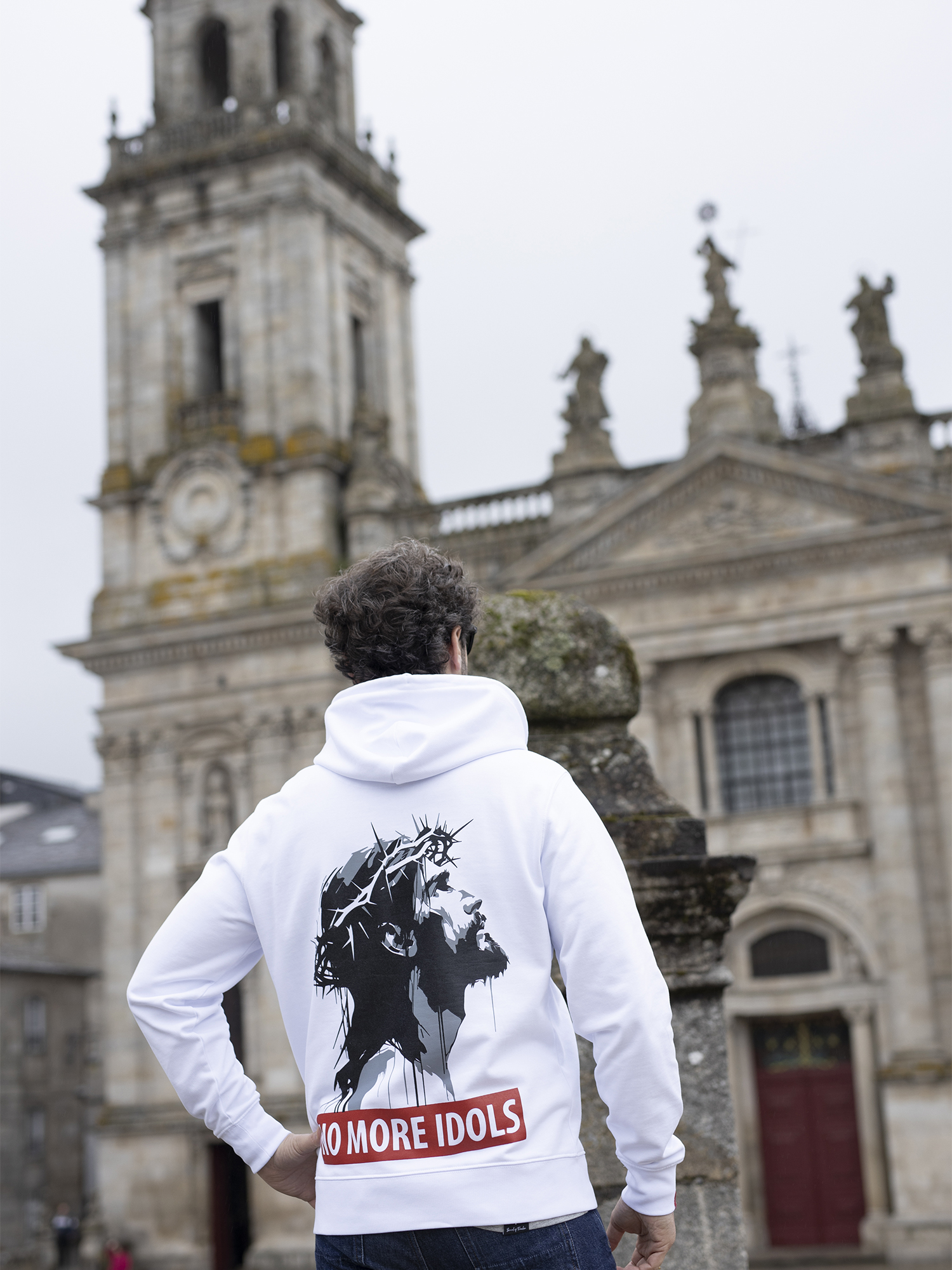 SUDADERA CRISTO NO MORE IDOLS - Imagen 5