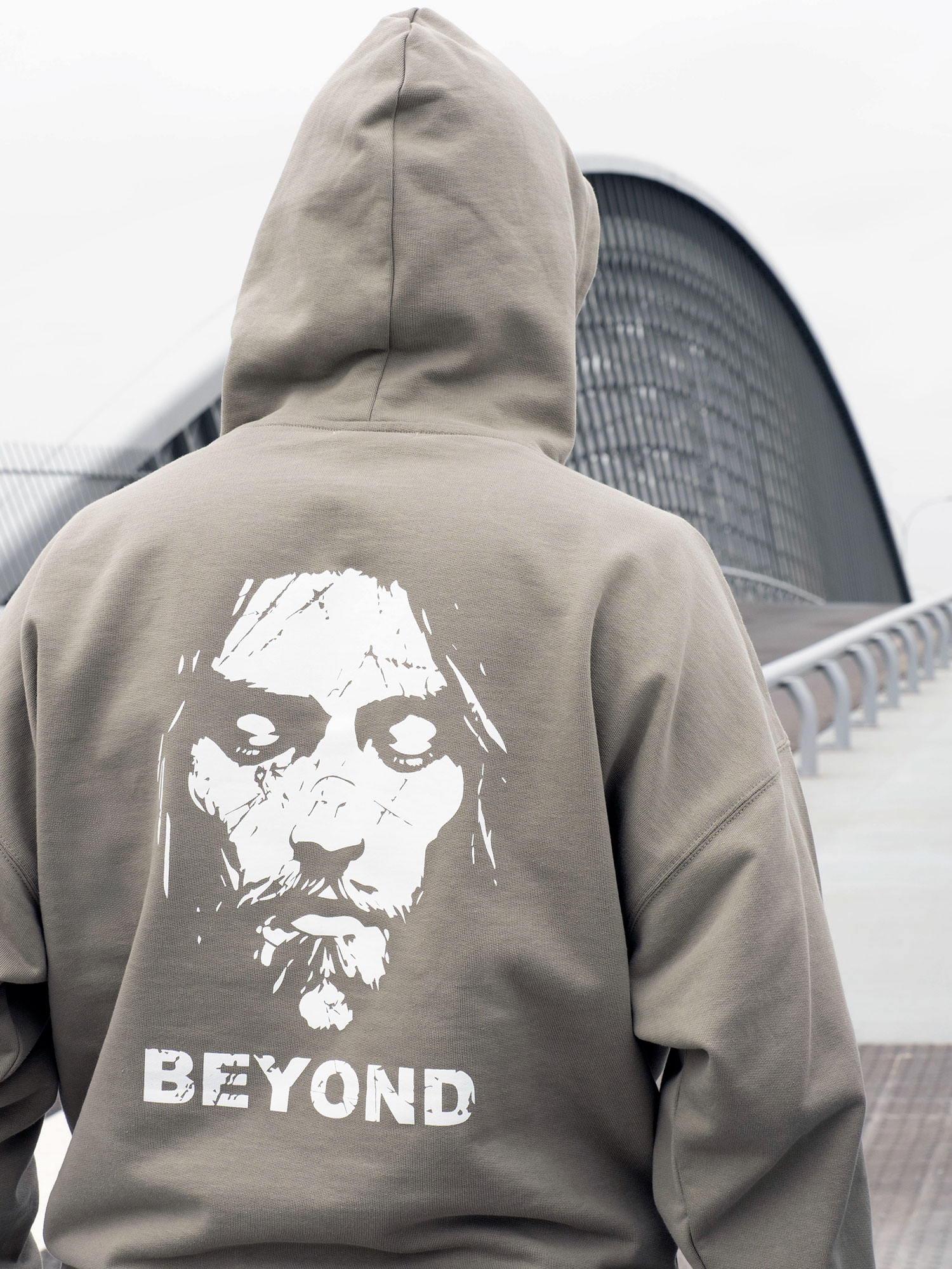 SUDADERA KHAKI CRISTO - Imagen 3