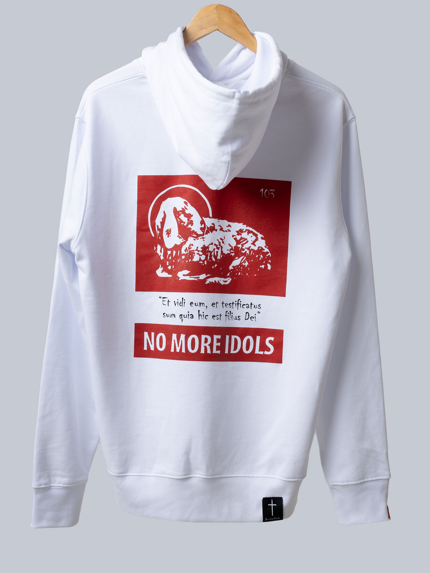SUDADERA BLANCA CORDERO
